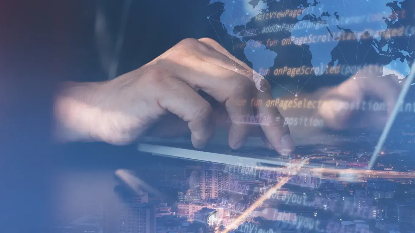 Hands on Device with Worldmap